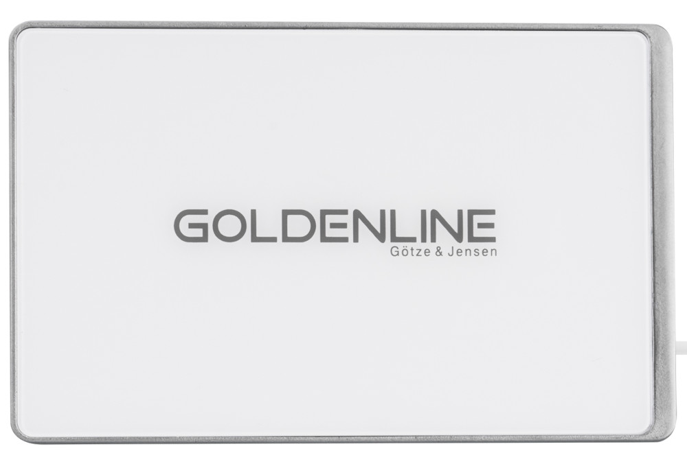 Ładowarka indukcyjna GÖTZE&JENSEN Golden Line WC700W Biały ladowanie wyglad