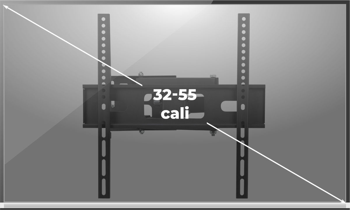 Uchwyt GÖTZE & JENSEN do TV 32 - 55 cali TM3535FM vesa udźwig obciążenie