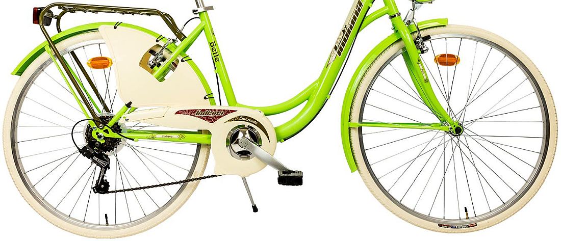 Rower Miejski INDIANA Belle 26 Zielony - Koła