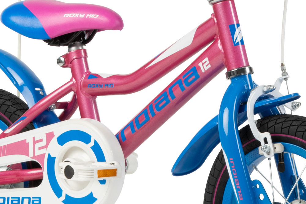Rower INDIANA Roxy Kid 12 różowy 7-calowa rama stalowa odpornością na uszkodzenia mechaniczne lekki waga