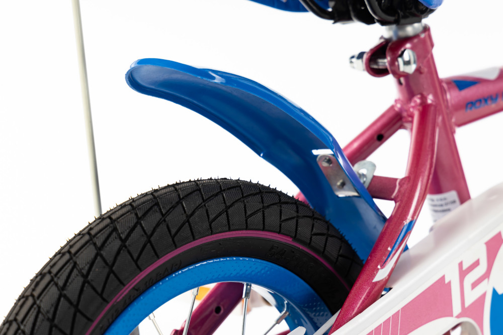 Rower INDIANA Roxy Kid 12 różowy koła 12 cali dla dzie 2-4 lat opony stalowe piasty aluminiowe obręcze błotniki