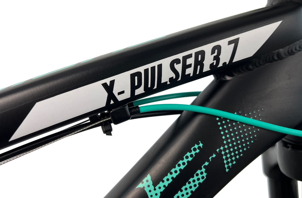 Rower górski MTB INDIANA X-Pulser 3.7 D15 27.5 cala damski Czarno-zielony rama 15-calowa aluminiowa odporna na korozje rower jest zwinny lekki latwo go podniesc wybor rozmiaru ramy Twoj wzrost mierzony w zrelaksowanej pozycji typ roweru dla osob o wzroscie od 154 do 165 cm