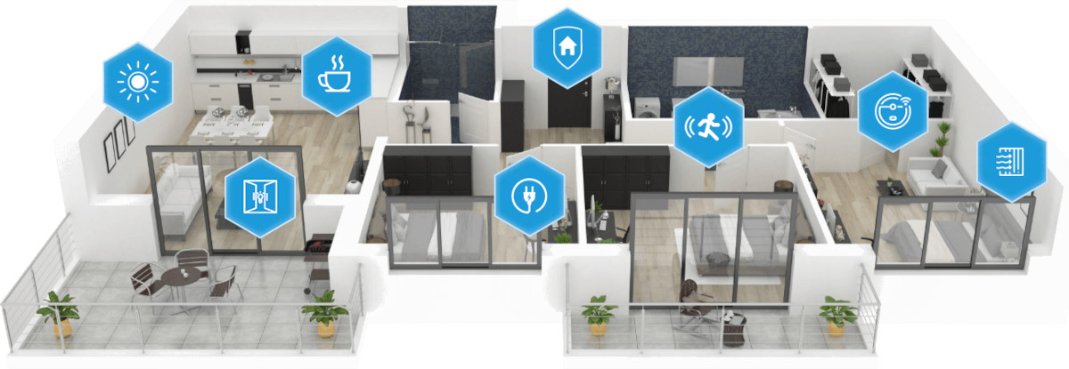 Nawilżacz SETTI+ Smart AH900 inteligentny dom urzadzenia seria marka