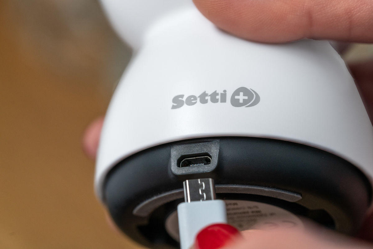 Kamera monitorująca SETTI+ SC830 widzenie nocne tryb nocny czujnik ruchu