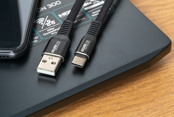Kabel USB - USB Typ-C GÖTZE & JENSEN 1 m UC01KC-A-C Czarny