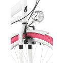 Rower miejski Moena OS3B 28 cali damski Biało-różowy 2021 #8