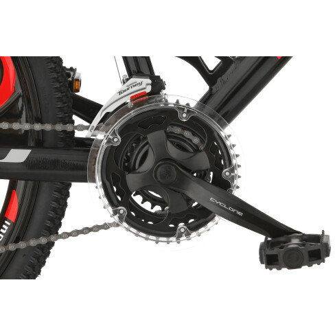 Rower górski MTB X-Rock 4.6 M17 26 cali męski Czarno-czerwony 2022 #10