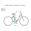 Rower crossowy X-Cross 4.0 M19 męski Czarny 2022 #21