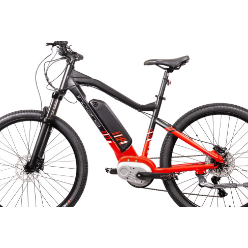 E-MTB 4.0 M18 27.5 cala męski Czarno-czerwony 2022 #4