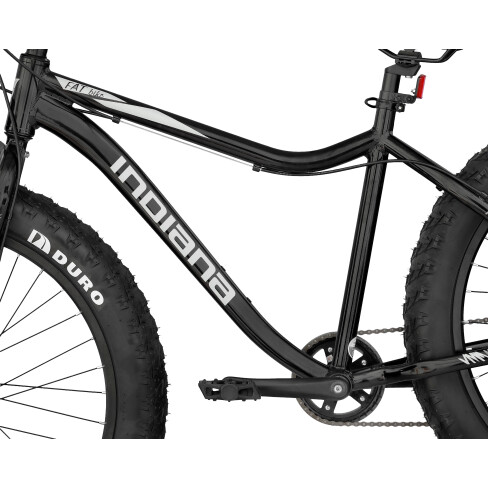 Fat Bike M18 26 cali męski Czarny 2023 #11