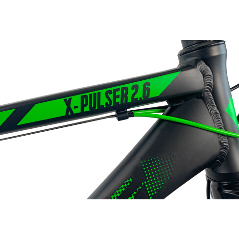 X-Pulser 2.6 M17 26 cali męski Czarno-zielony 2023 #10