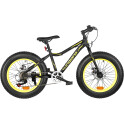 Fat Bike M18 20 cali męski Żółty 2021 #2