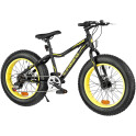Fat Bike M18 20 cali męski Żółty 2021 #1