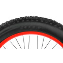 Fat Bike M18 24 cale męski Czarno-czerwony 2021 #6