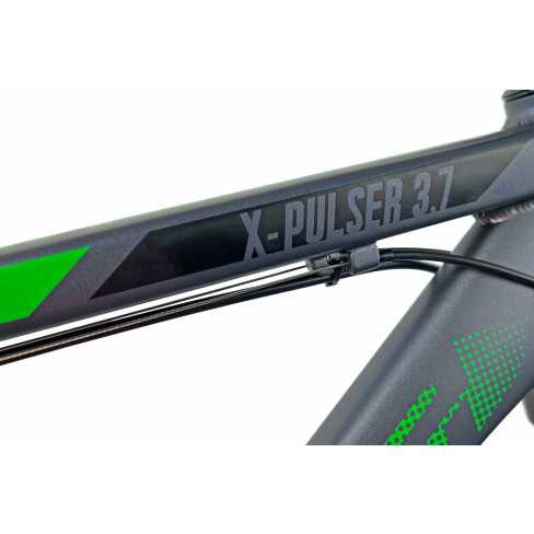 X-Pulser 3.7 M21 27.5 cala męski Czarno-grafitowo-zielony 2024 #17